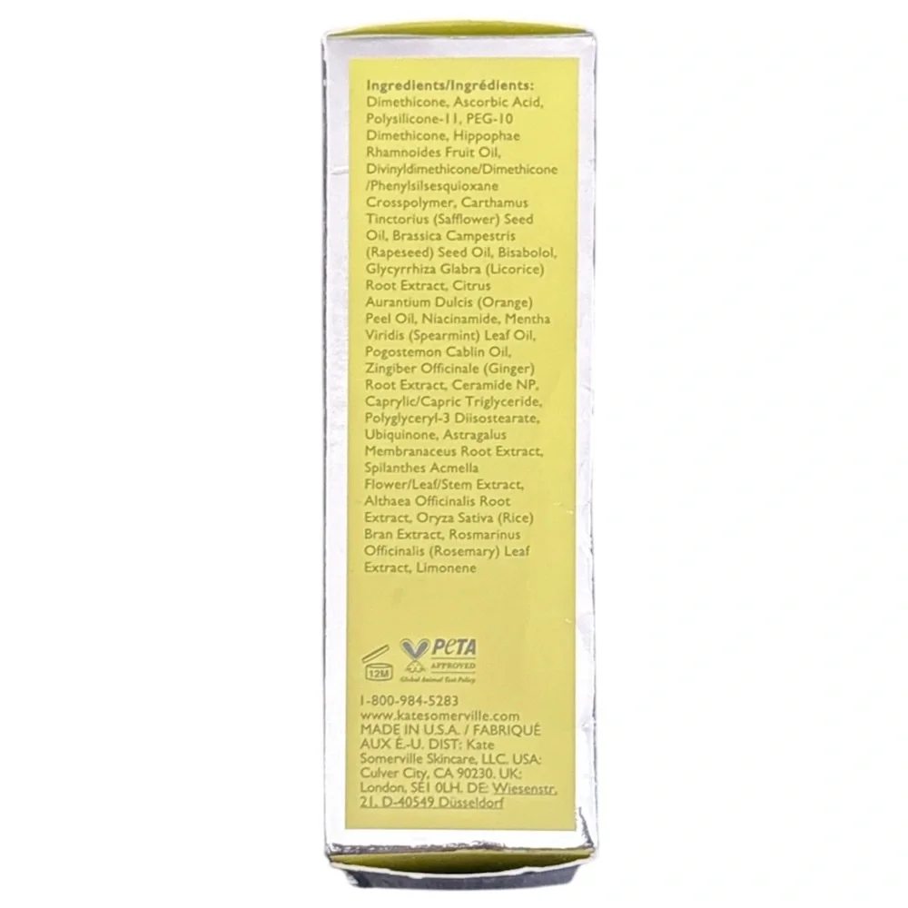 Kate Somerville MEGA-C Brightening Facial Mask 30% Vitamin C Firm Glow 60mL NEW
